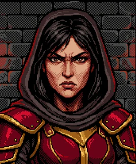 HEADS OF GROWTH fighter portrait